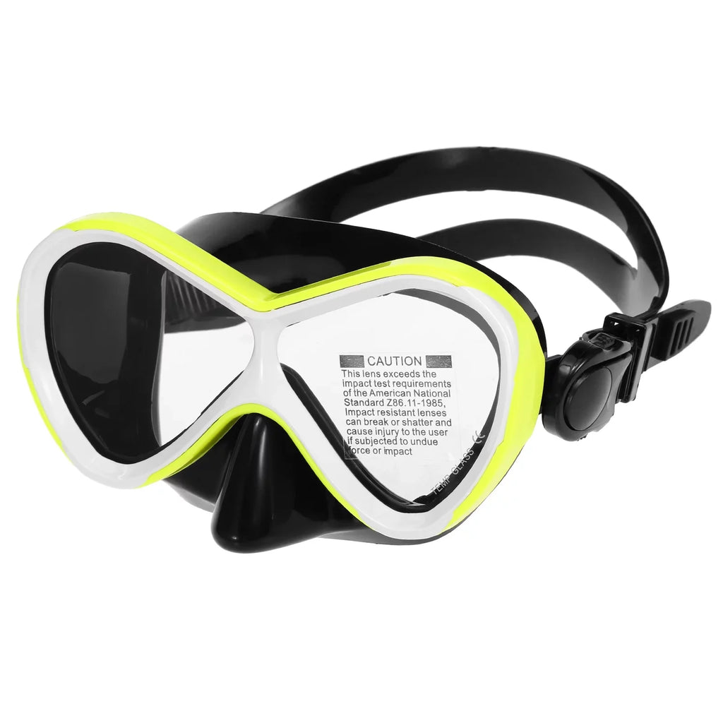 for Clear Set for Snorkel Vision Goggles Professional Kids Swimming with Tube Underwater Snorkel ammoon