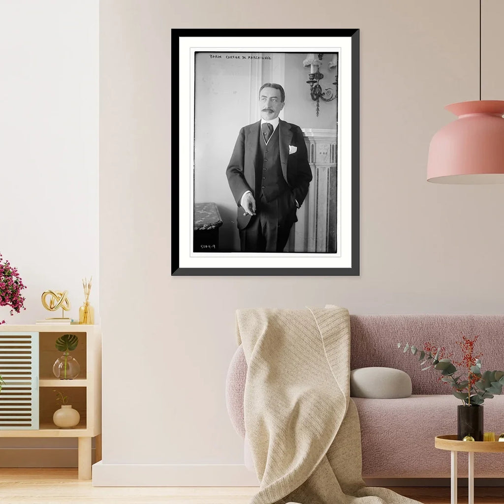 De Historic Marchienne x Cartier - Baron 17-7/8" 2, Framed Print, 21-7/8"