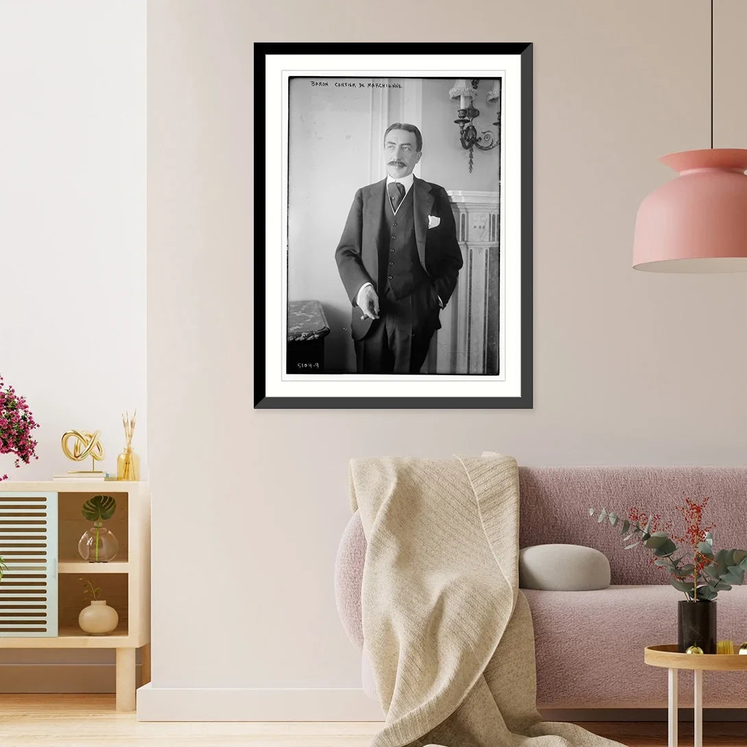 De Historic Marchienne x Cartier - Baron 17-7/8" 2, Framed Print, 21-7/8"