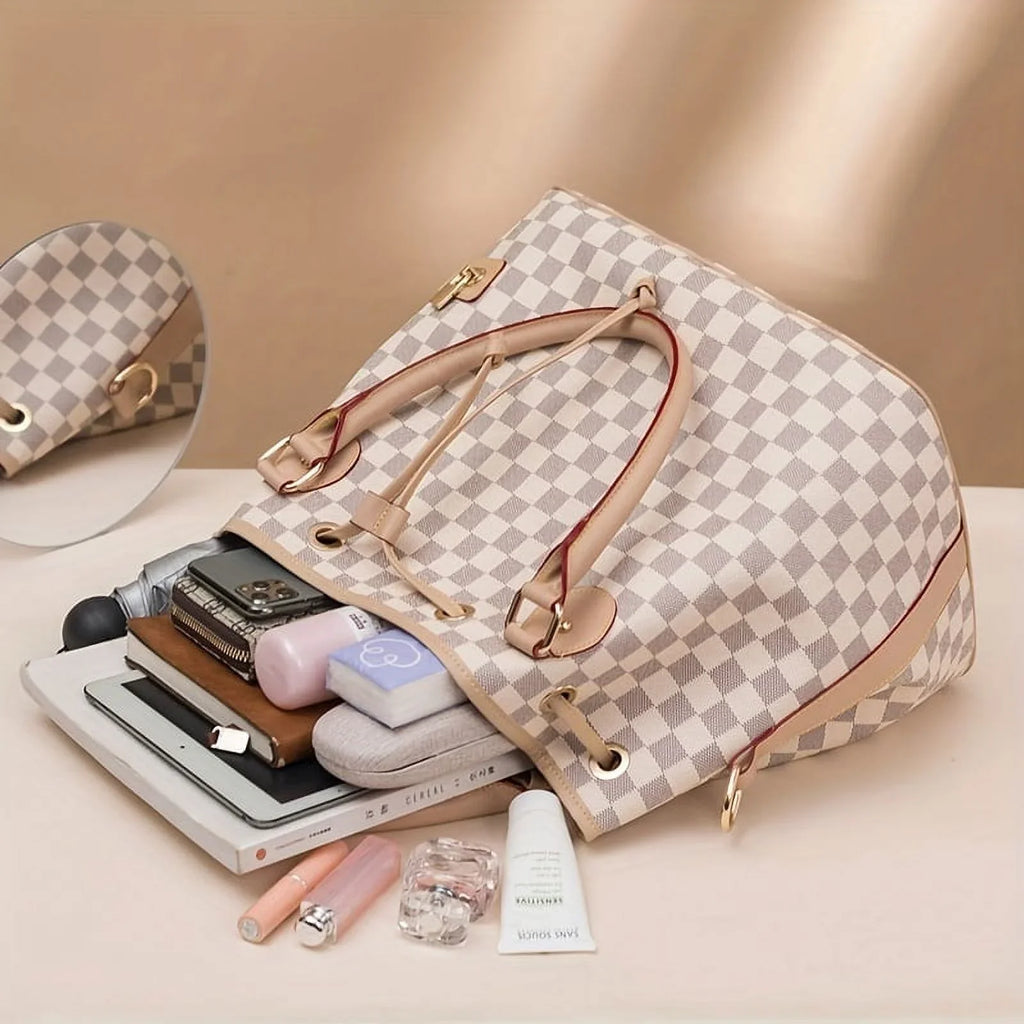 moocr Bag Casual Vintage Crossbody PU Handbag Bag Drawstring Leather Purse Bucket