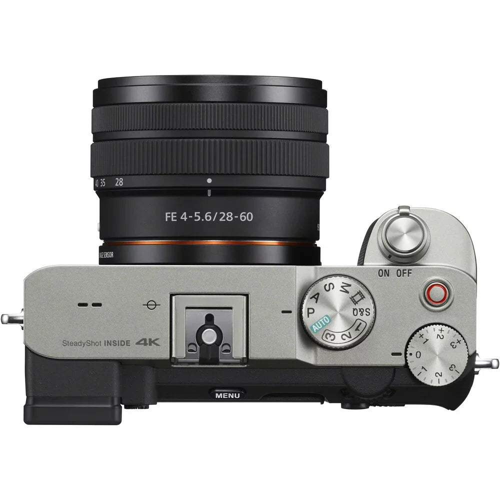 Lens Mirrorless (Silver) - ILCE7CL/S with Camera a7C 28-60mm Sony