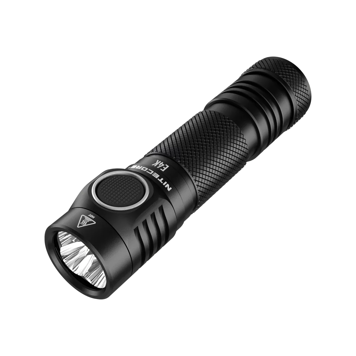 XP-L2 generation Li-ion EDC E4K 21700 - Eco-Sensa NITECORE 4400 Next 4x CREE Lumens Flashlight Battery FREE 1x and Rechargeable Compact - Battery w/ 21700 NITECORE V6 Case