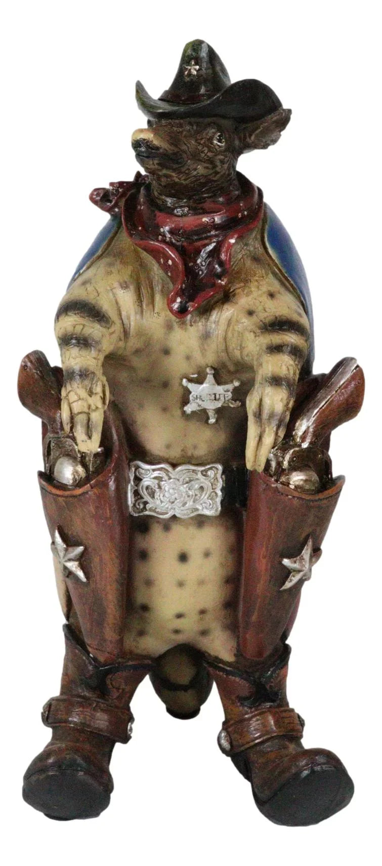 Boots Western Texas Cowboy And Figurine Big Texan Sherriff Guns Armadillo Rustic