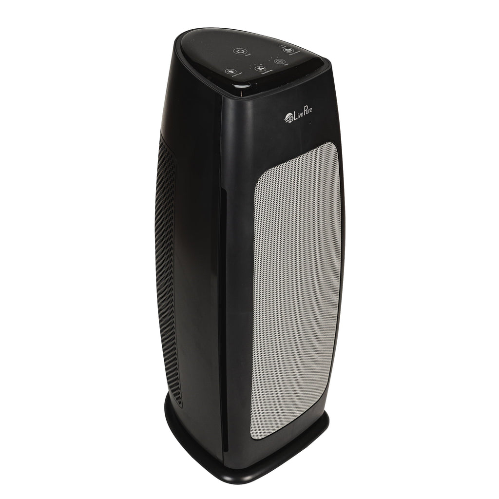 Series LP270THP Air Filtration Sierra LivePure Purifier with Tall Tower Permanent Digital