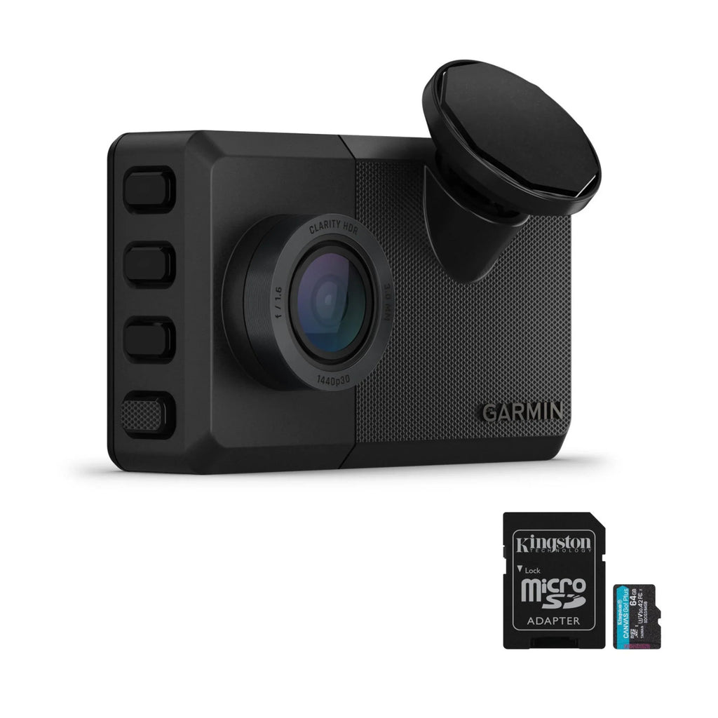 Garmin 10 with Cam Class microSDHC Dash 64GB UHS-I 100MB/s Live Card Bundle