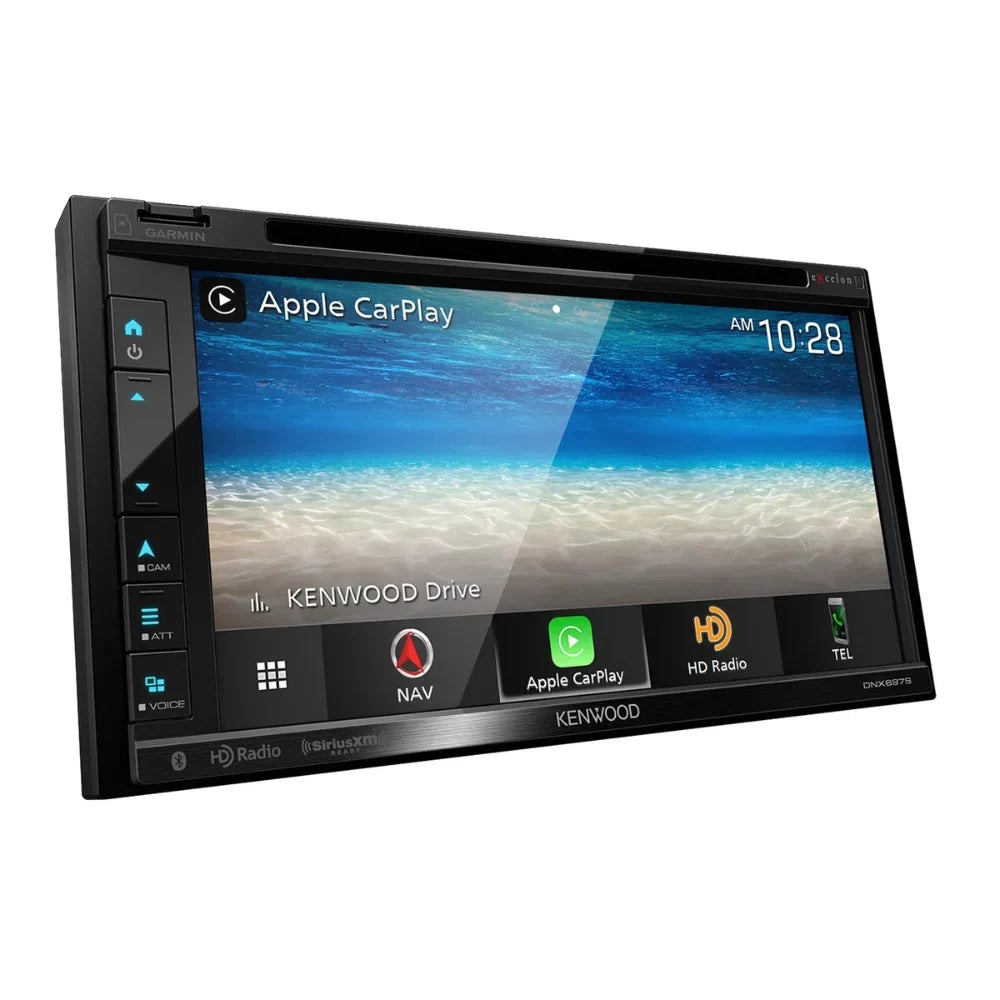 HD Dashboard DNX697S Navigation DVD 6.8" Receiver & Camera Kenwood DRV-N520 New Full