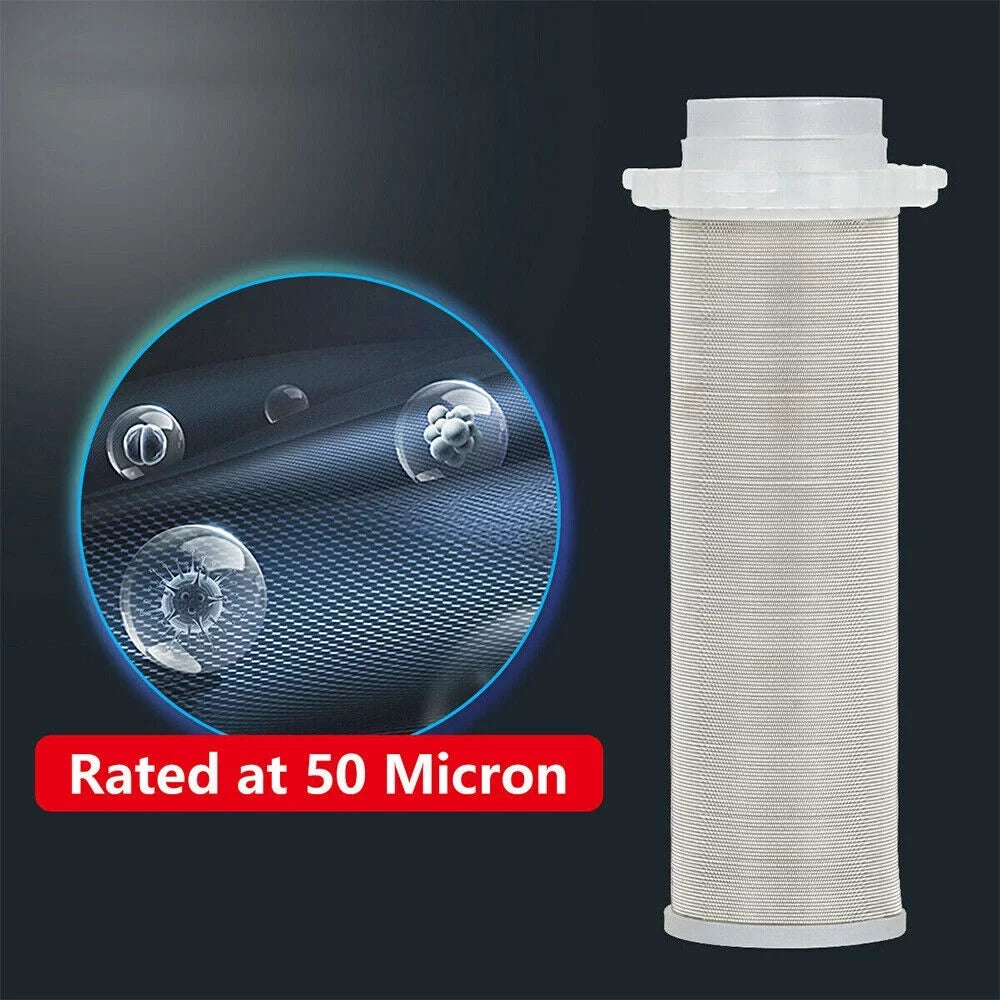 Filter Micron Spin 50 Water Sediment 2X System/whole House Water Pre-Filter Down