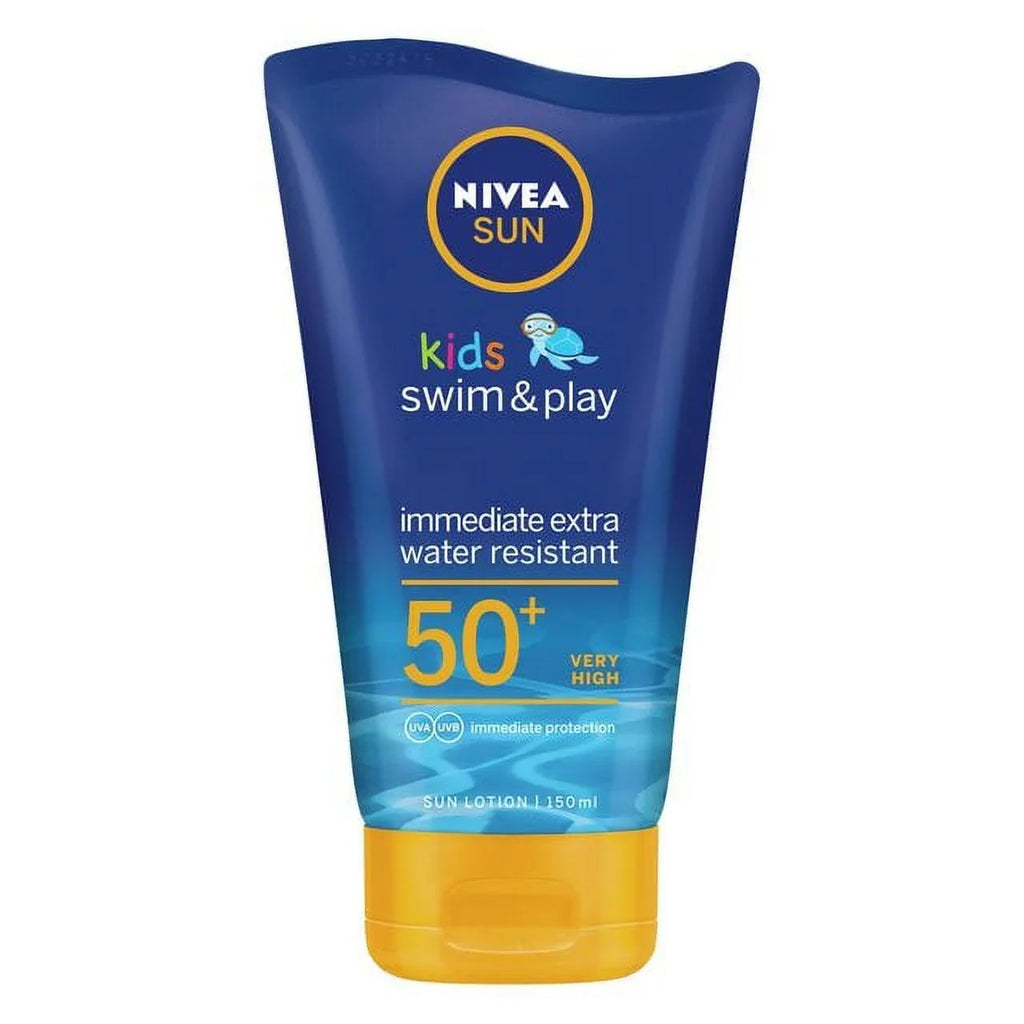 Sentogo 150ml Kids American Variety Sun - from NOT 2 Play PACK Version - Nivea Kingdom European A SOLD - SPF AS & 50+ Imported by Swim United North