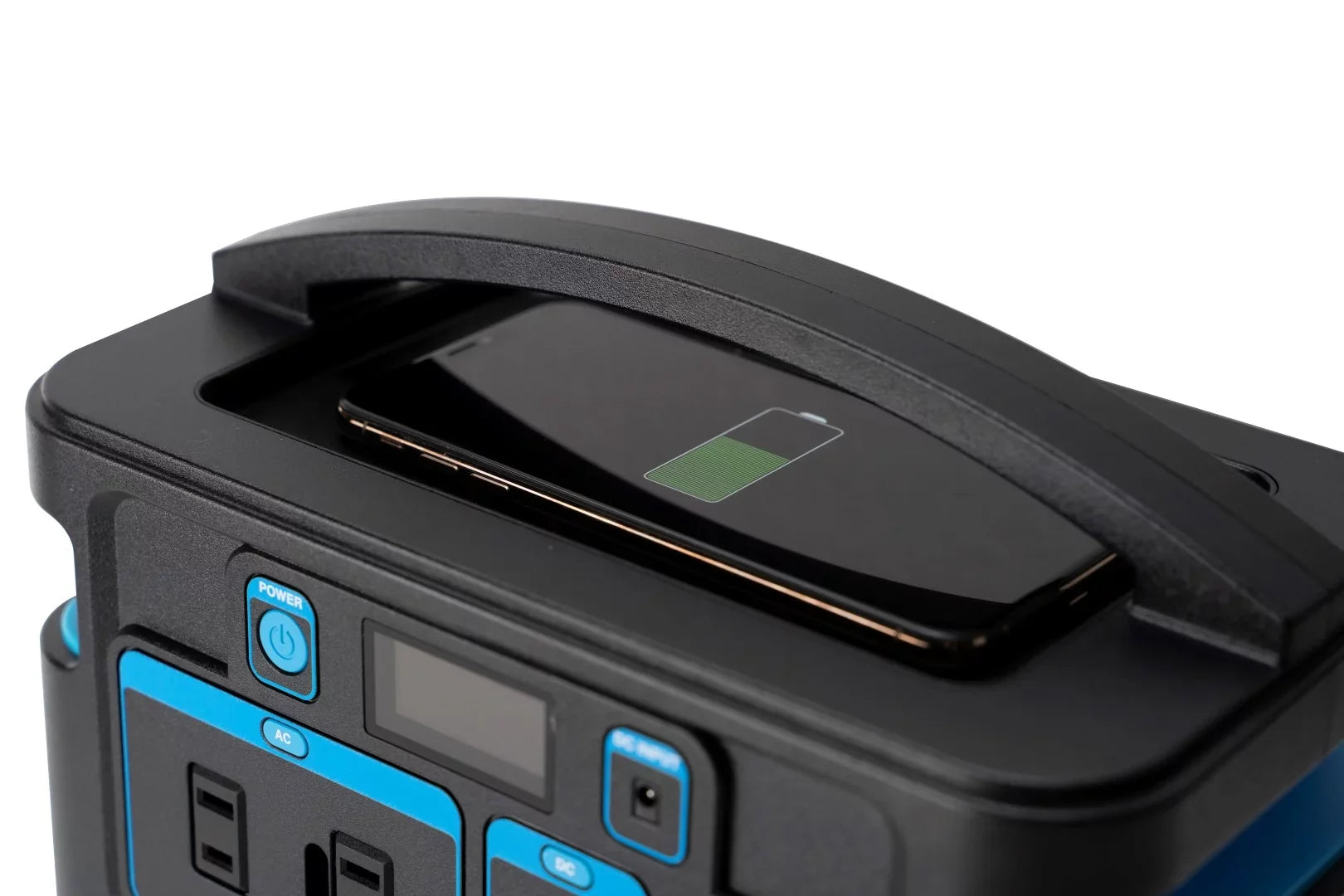 LCD Wireless Pad 500 Pulsar Power Capacity) and Watt Portable Station with Lithium-Ion Charging Display (518Wh