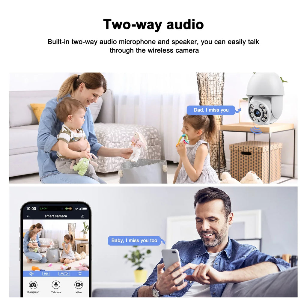 SC30 Camera Surveillance Packs Dome WiFi Wireless Toguard 2K/4MP Light Outdoor PTZ 2 Indoor Camera Bulb Security