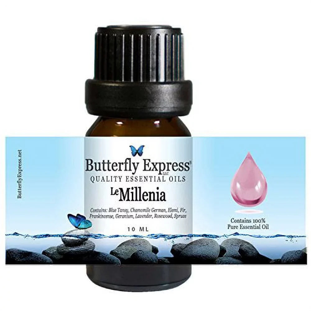 Oil Blend Express Millenia Pure - by 100% Essential - 10ml Le Butterfly