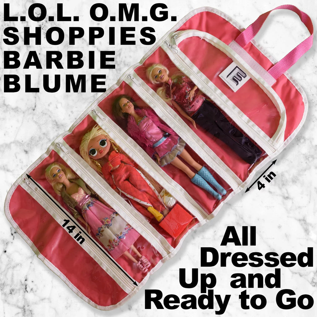 Compatible Bundle Organizer LOL (2-items) Case Storage Doll EASYVIEW Toy