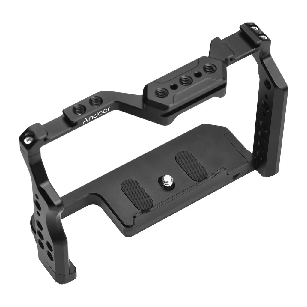 II/ Inch A7R A7R 14 Dual Video Andoer Replacement A7III/ Sony Threads Alloy II with Numerous A7IV/ Cold III/ A7II/ Cage Mounts Aluminum Shoe Cage A7S for