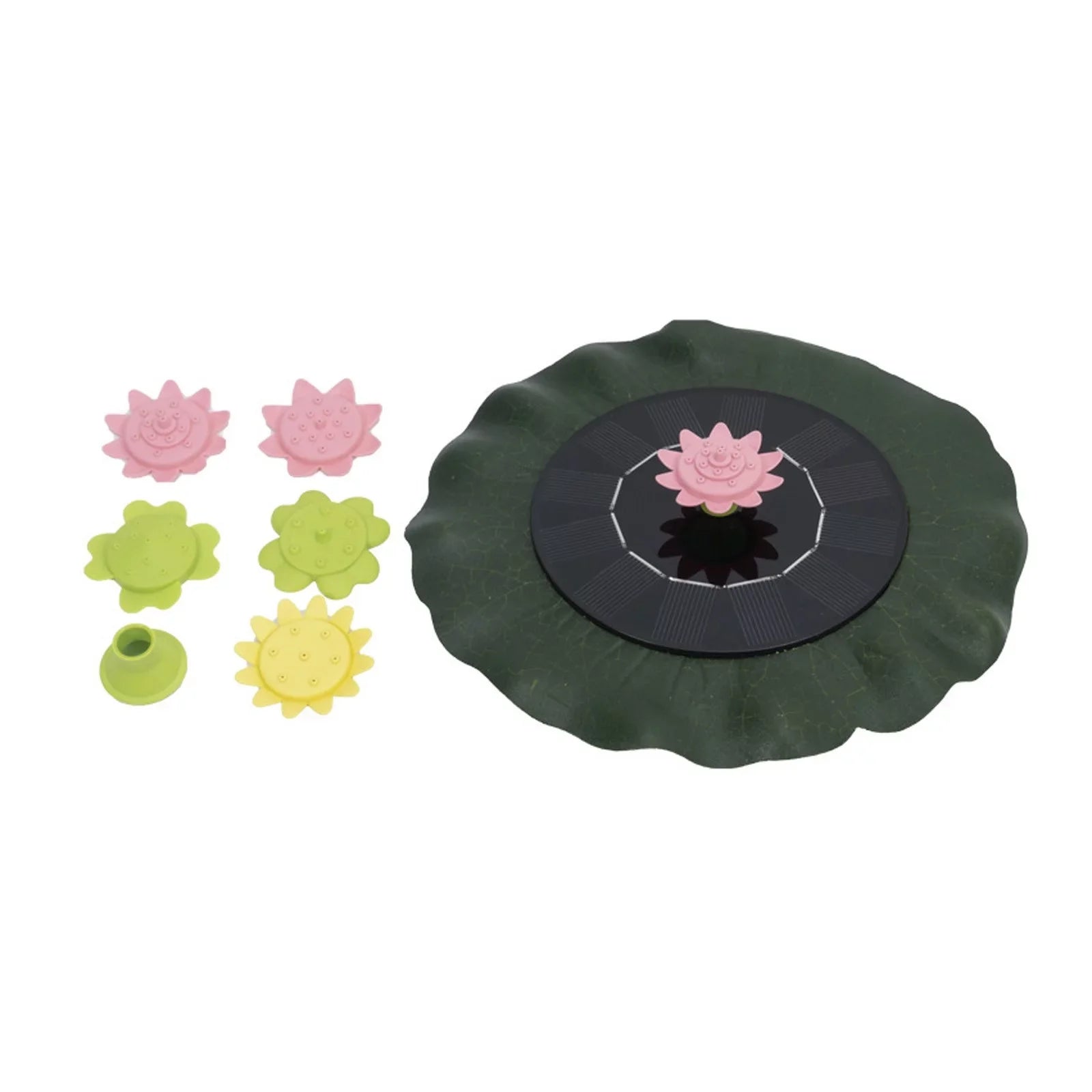 Imitation Fountains Garden Sprinkler Pond Motion For Swimming Solar Flower Pool Sun Controlled