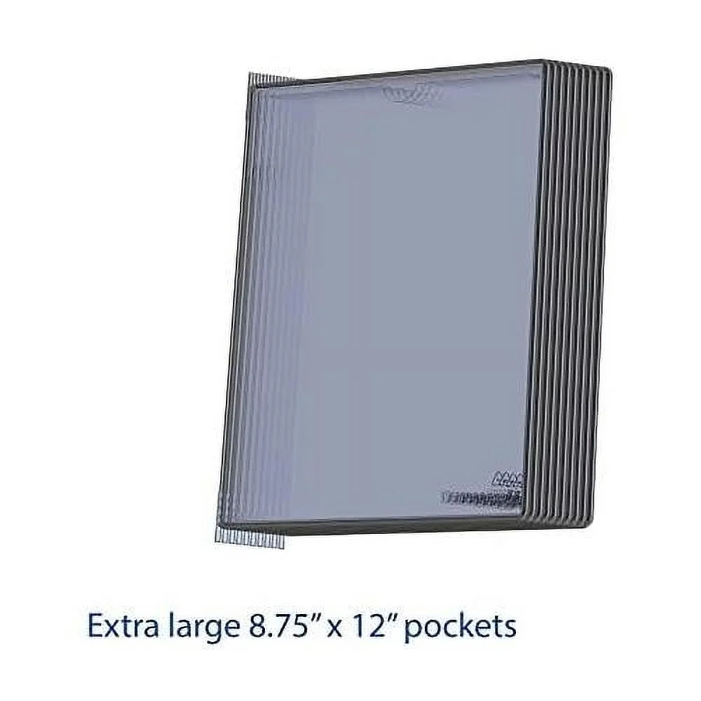 Reference Black Frame, Universal-Size Series 10 Mounted Wall (TP920307) Pockets, PRO Double-Sided Model And Professional Display Outer Viewing, Djois System,