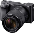 Alpha 18-135mm Restored & a6400 Camera - ILCE-6400M/B - Cameras Mount Compatible (Refurbished) Lens Mirrorless Sony E