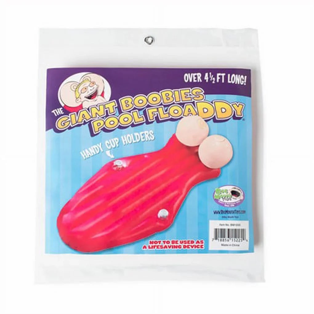 BIG MOUTH FLOAT POOL CUP HOLDERS 4.5FT PARTY BACHELOR BACHELORETTE BOOBIES GIANT