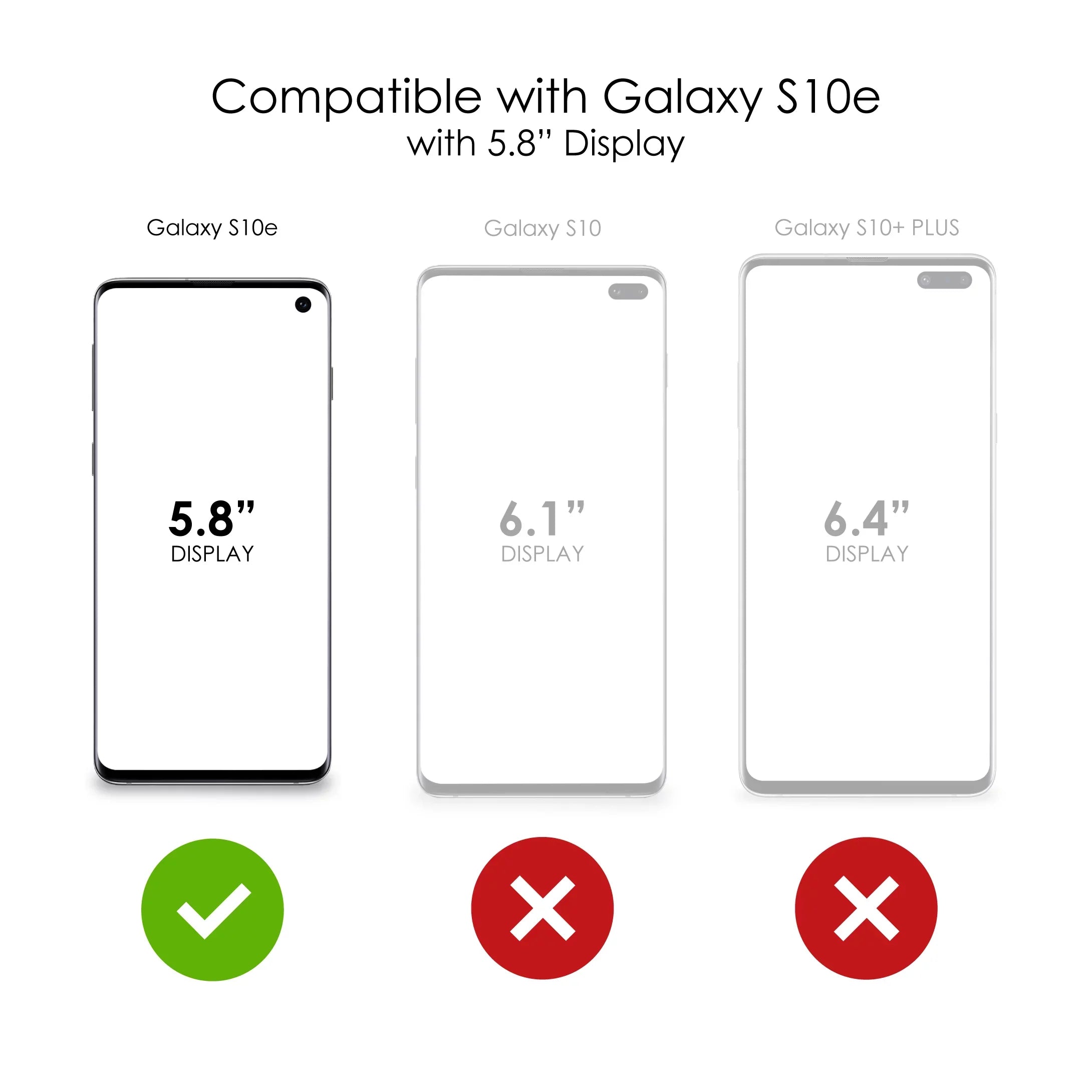 '- - Shockproof TPU Happen S10e Hybrid of Screen Glass Samsung Because Bumper, Back, Tempered DistinctInk Your Protector It (5.8" Galaxy Faith, Will Matthew - for Acrylic Case Clear 9:29 Screen)
