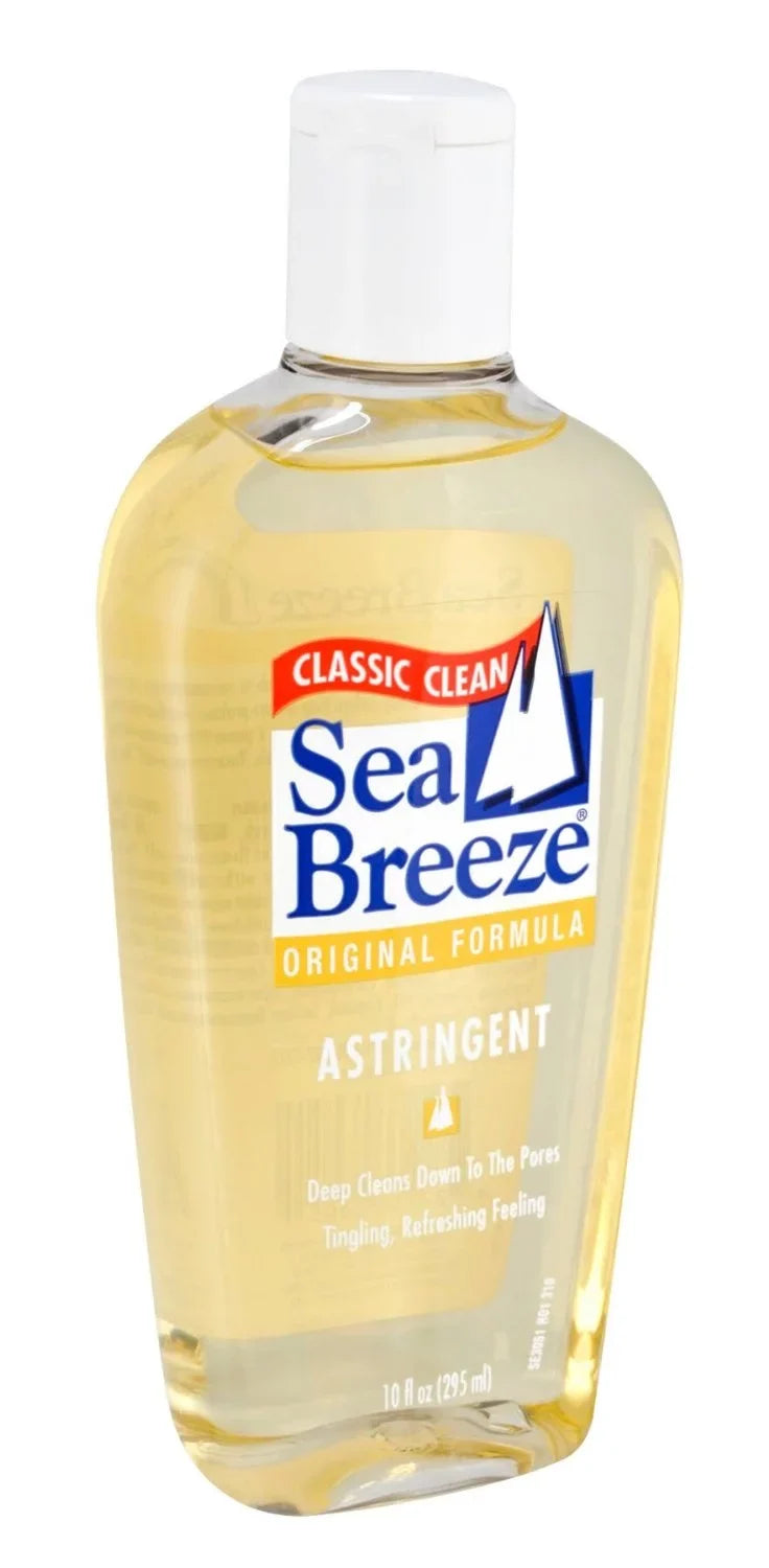 Breeze Original oz 6 Astringent Each Formula, - 10 Classic Sea Pack Clean