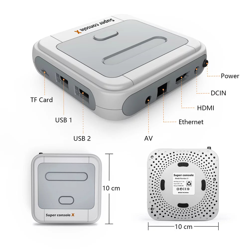 Onemayship Super Games, Systems, Console Console HD/AV Video with Console Dual PRO for TV Built 4K X Output, Compatible PS1/PSP/MAME/ATARI in Retro Systems 256GB, Game Game 50,000+