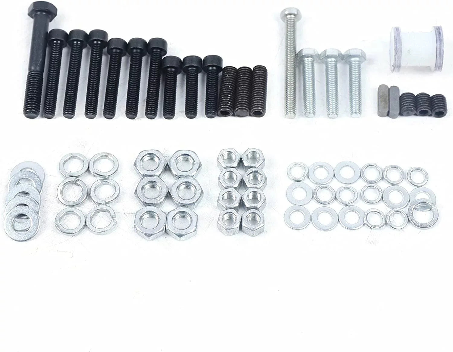 Jackshaft Silver 2-Stroke Kit Shifter Chain 415 for Motorcycles Set Conversion Gas Bike