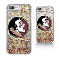 Glitter Plus Plus Florida Case / Seminoles iPhone for Plus FSU State 6 7 / 8 Confetti