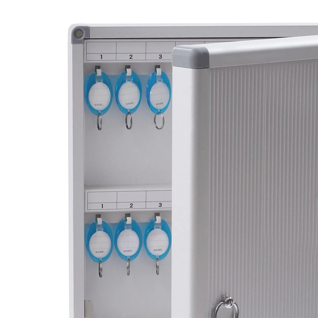 Safe Lock Box 96 Cabinet Organizer Box Key Cabinet Silver Wall Mount Storage Key