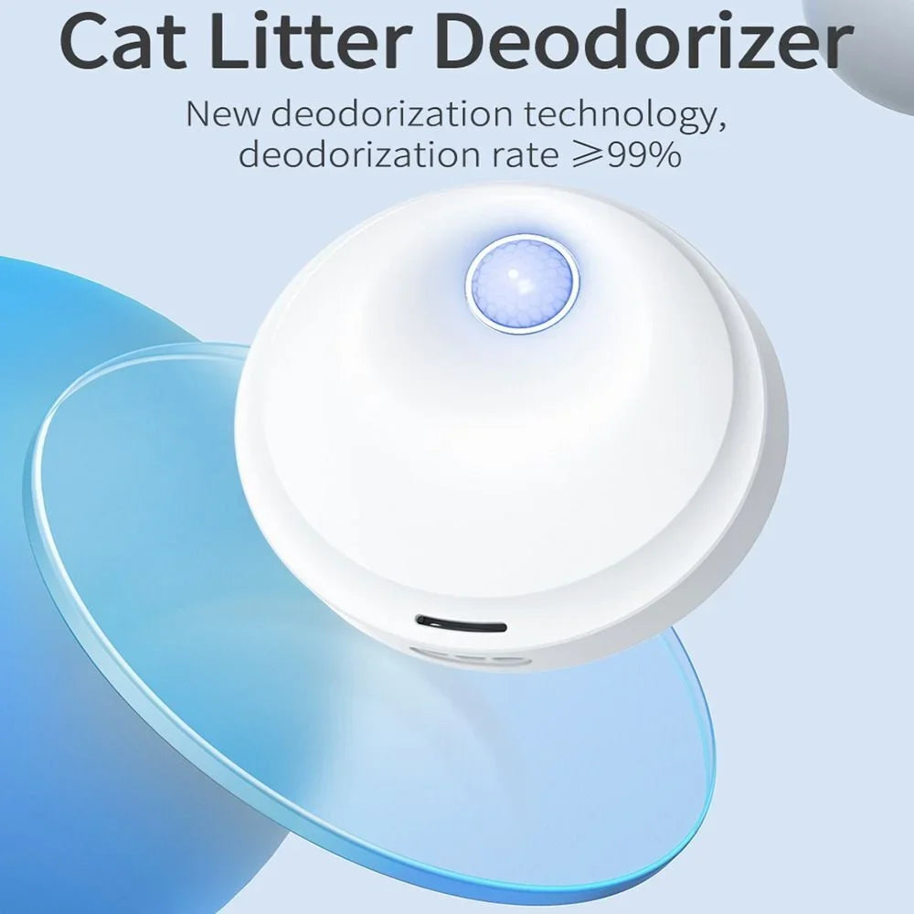 Deodorization Air Rechargeable Odor Purifier Cat Deodorizer Cleaner Smart Pets