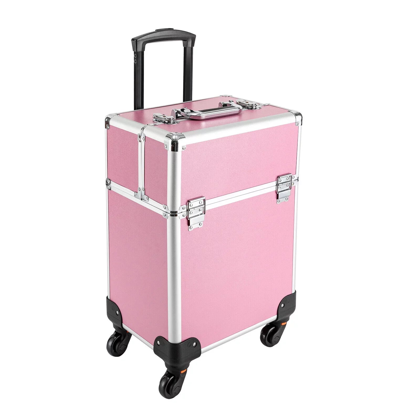 Cosmetic Rolling Professional Makeup Makeup Storage Train Organizer Trolley Case
