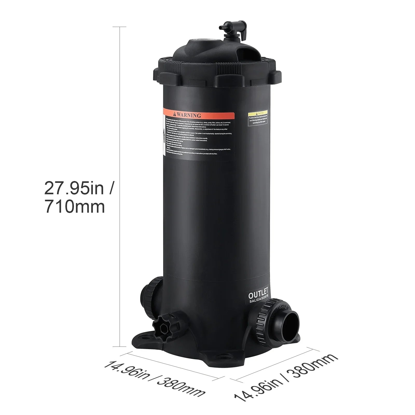Pool Swimming SKYSHALO Cartridge Filtration Filter Pool Ground In/Above 50Sq.Ft