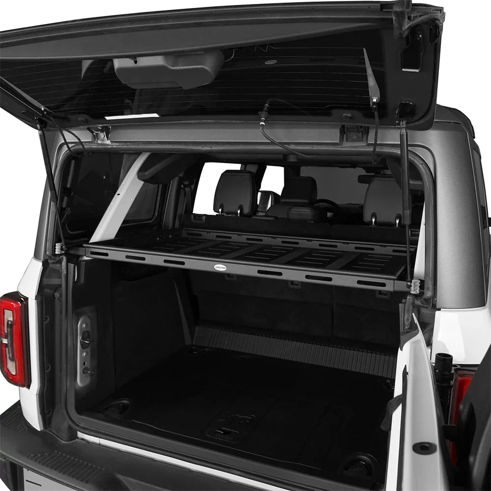 Hooke 2021 Ford 2022 Hardtops Rear Storage Cargo Bronco Rack Basket for 4 Road 2023 Door
