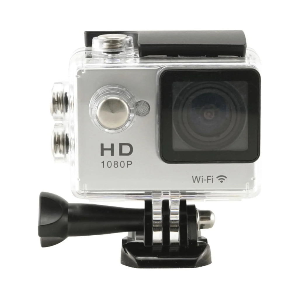 and Case WiFi Camera 1080P with Waterproof - Every Our Silver Adventure Video, Durable Capture Sound Clear Recording, Action