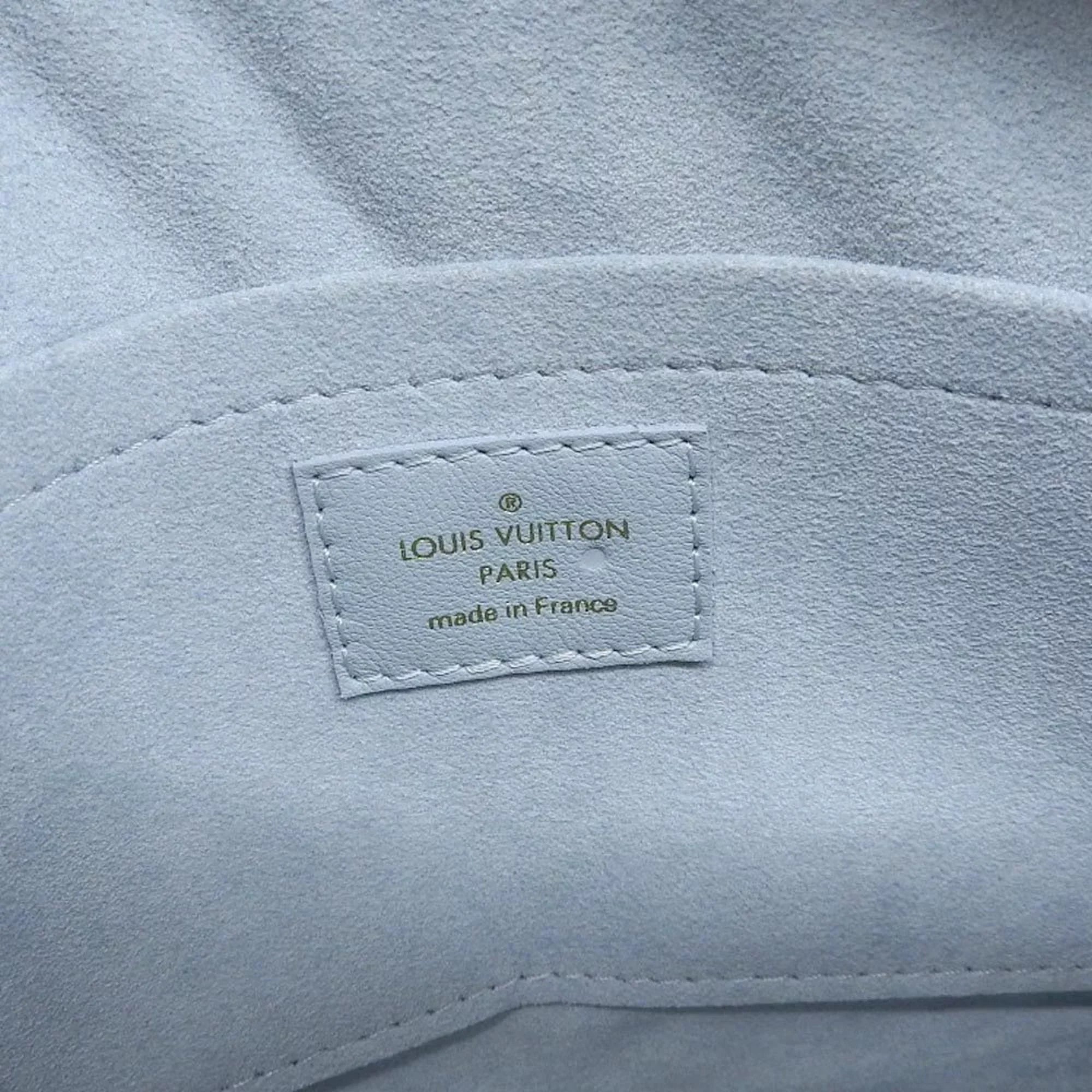 Camera M55329 Louis Epi Wave Blue LOUIS Light New Vuitton VUITTON Pre-Owned LV Bag Shoulder (Like New)