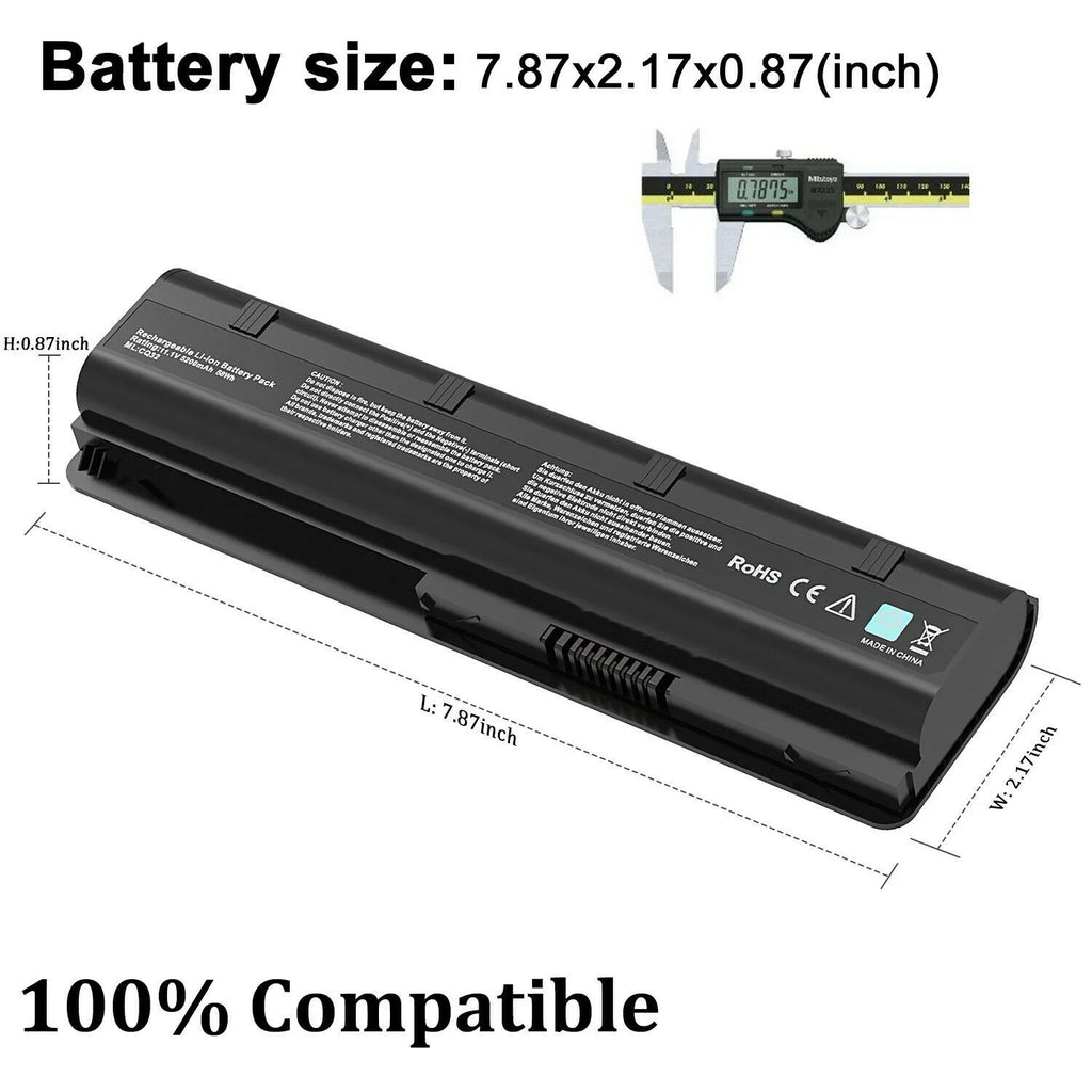 G4 G6 Pavilion 593550-001 Battery G7 593562-001 HP HSTNN-LB0W For DM4 Replace