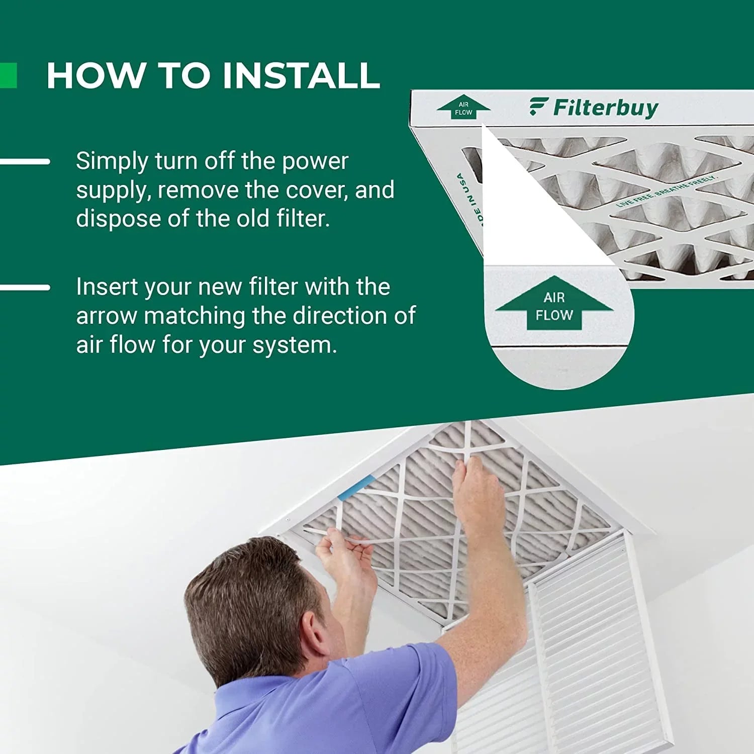 HVAC Pleated Air 8 with Filters (12-Pack) 18x30x1 Eliminator MERV Filterbuy Furnace Carbon Odor AC Activated