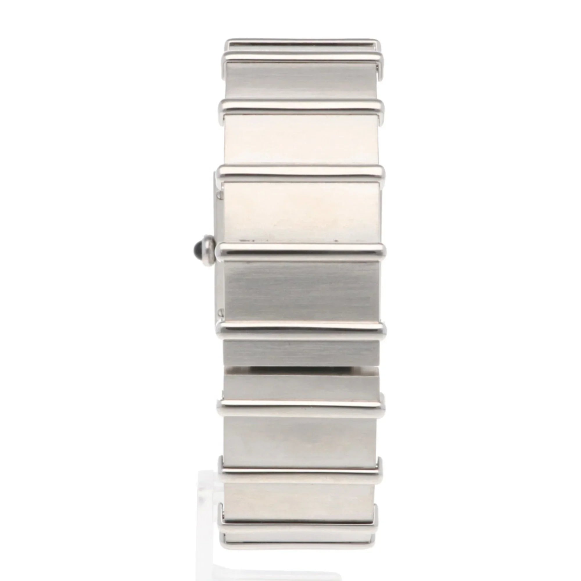 Ladies Quartz Watch Wakeari Mademoiselle Stainless Pre-Owned CHANEL Steel (Fair) Non-Waterproof