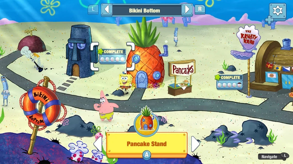 Interactive, Nighthawk SpongeBob Nintendo Krusty Krusty Cook-Off Switch, Extra Edition, 812303018978