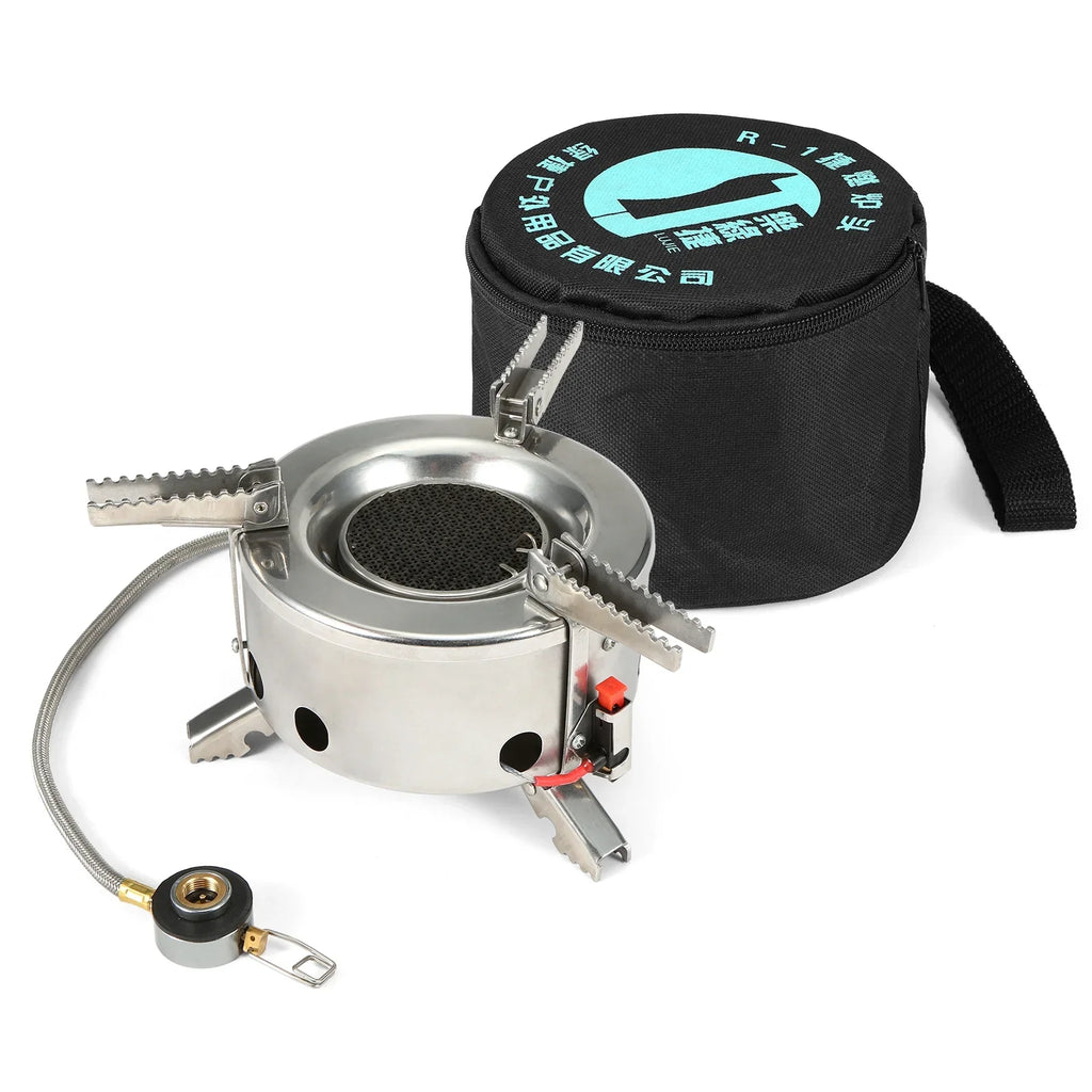 Piezo Cooking Hiking Ignition 6000W Windproof Foldable with Backpacking Gas Camping Outdoor Maboto