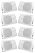 Home HP5S-8 Speakers+Swivel 5.25" Rockville Outdoor/Indoor Theater (8) Brackets