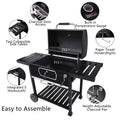 Charcoal Picnic BBQ Smoker camping Deluxe Cooking, Camping Grill, Backyard Patio USA