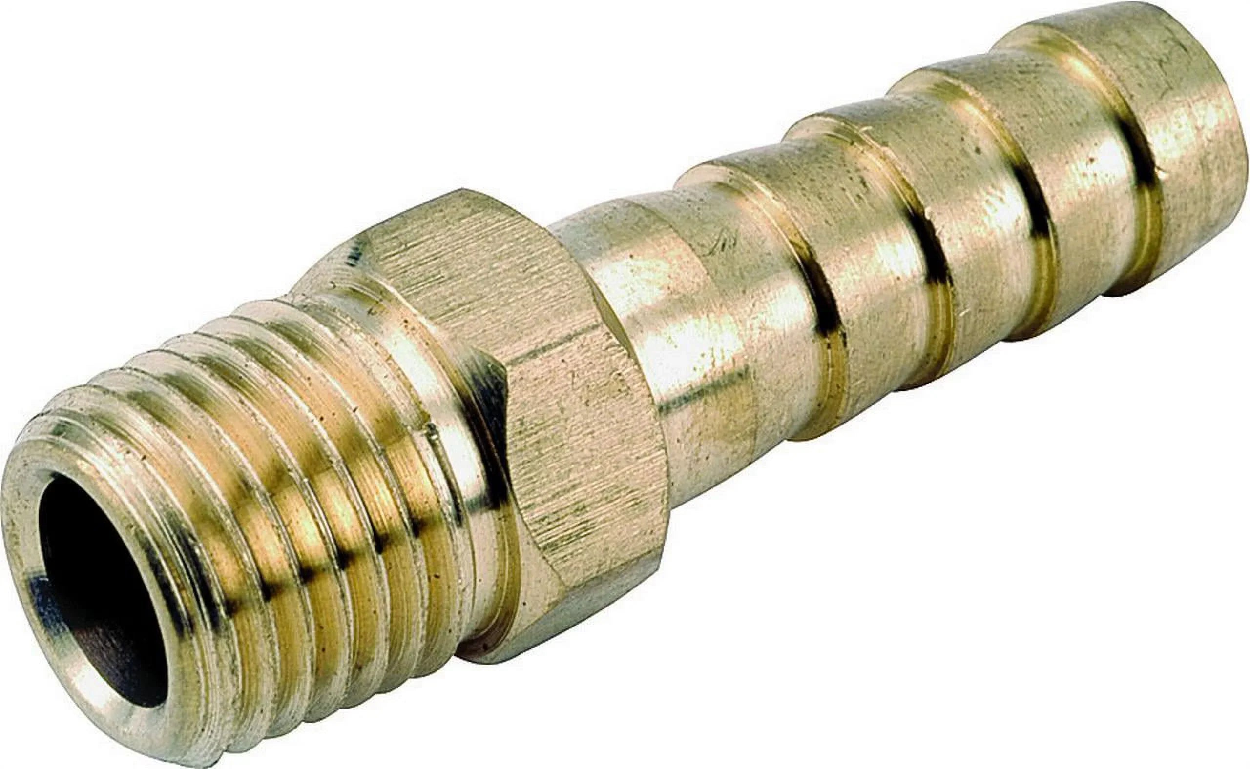 in, Brass Adapter, 5/16 X Anderson Hose Metal 3/8 5PK of (Case 5) 757001-0506 Mpt, X Barb
