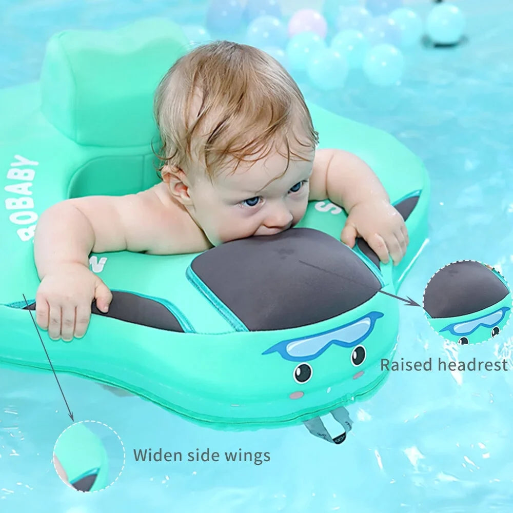 B504 Baby for Float Safety Seat Mambobaby Ring Non-Inflatable Summer Months Pool with Swimming Mambobaby 4-24 Baby Seat