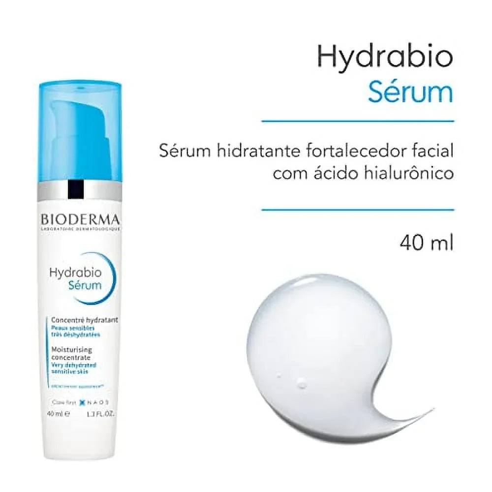 Dehydrated Serum Hydrabio for Serum Sensitive Hydrating Moisturising Facial Skin Bioderma 1.3oz Serum