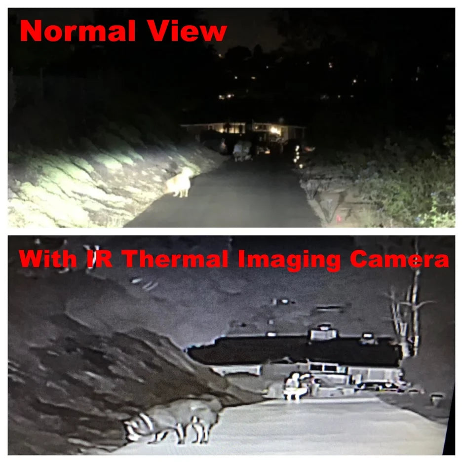 Digital Camera Vision Thermal Sensor Automobile IR System Infrared Driving Night SPEEDIR Imaging Assistant Heat