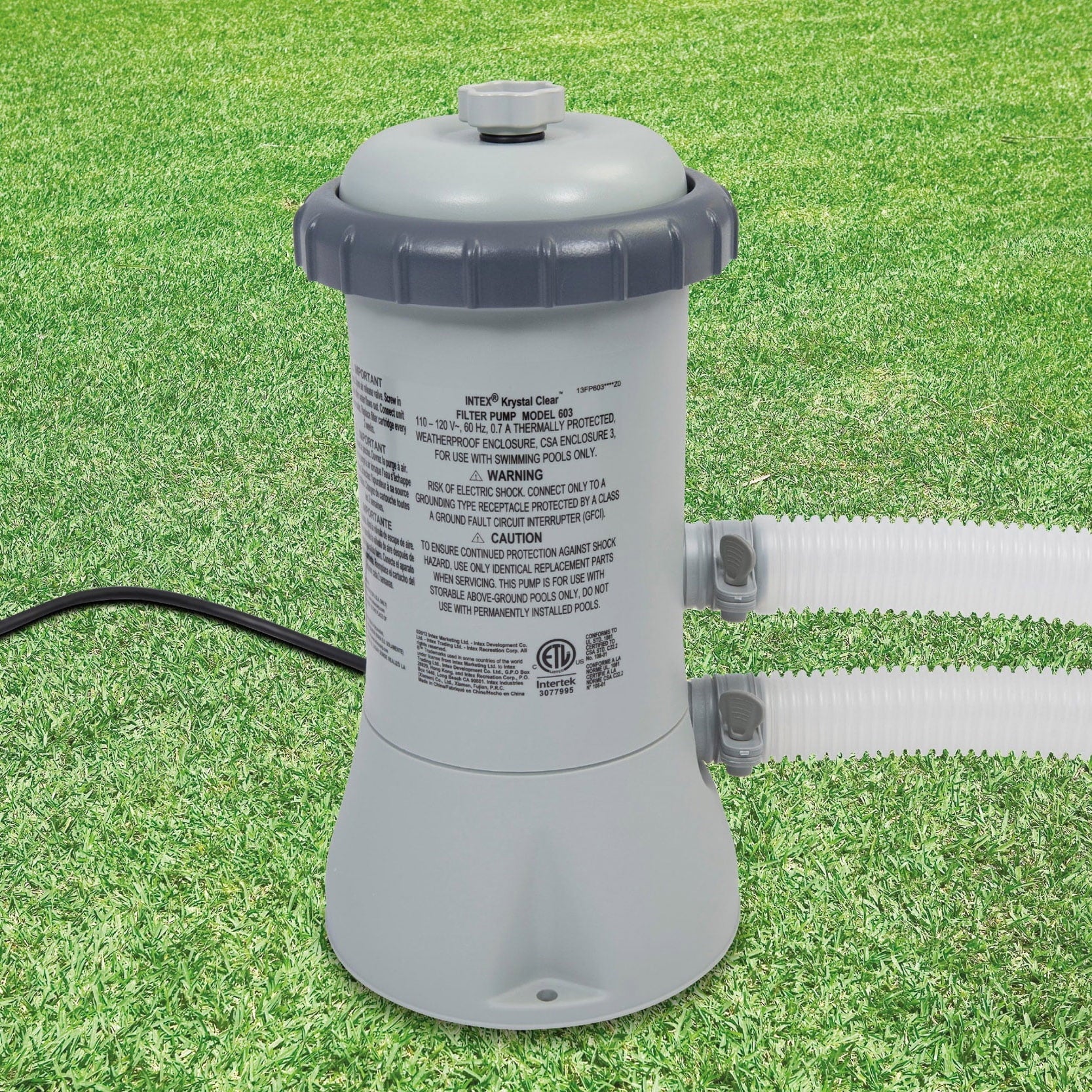 Pump GPH Filter Intex Intex 530 Foot 12 Pool x Inches with Cartridge Pool 30