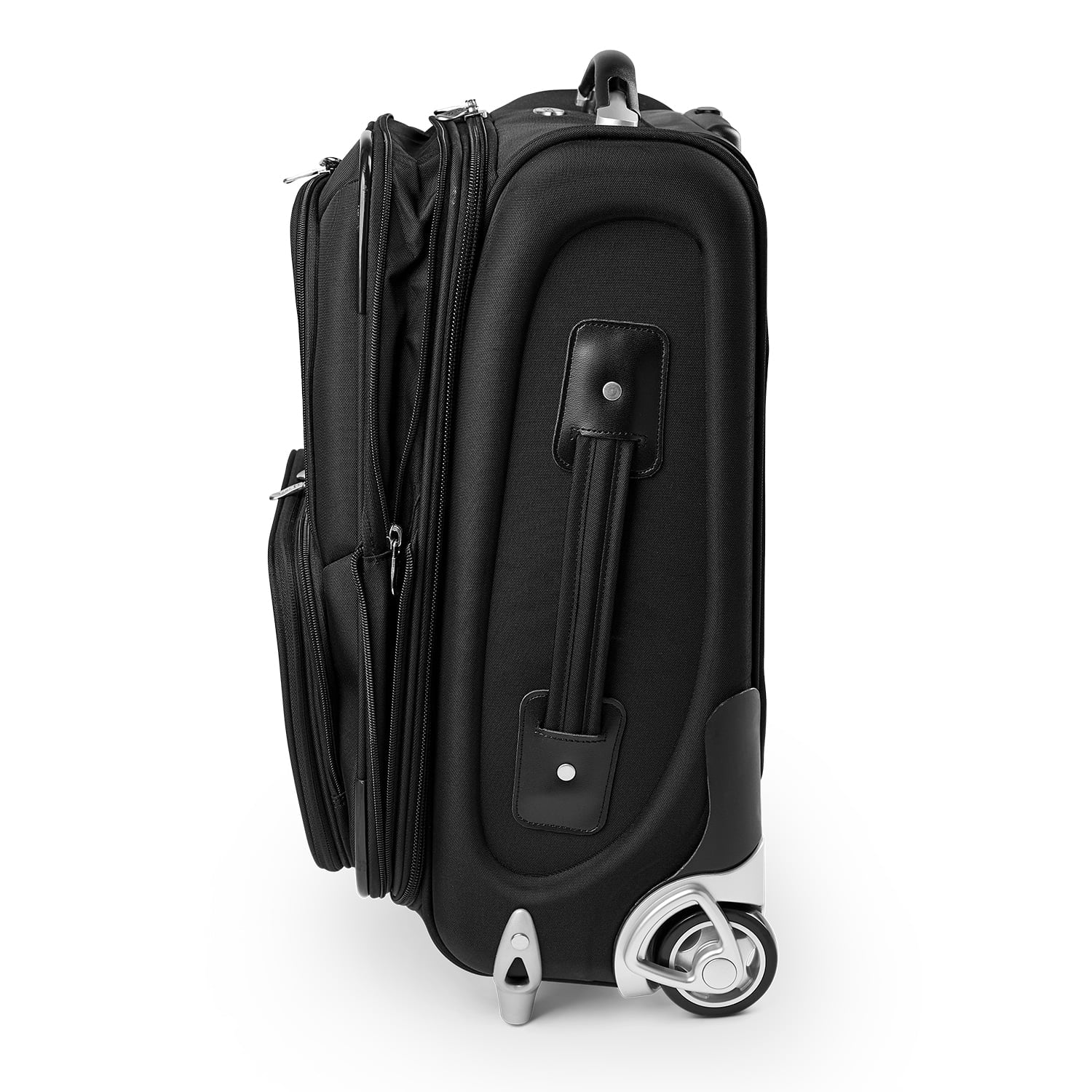 Carry-On 21" Black Rolling Suitcase Softside MOJO Hawaii Warriors