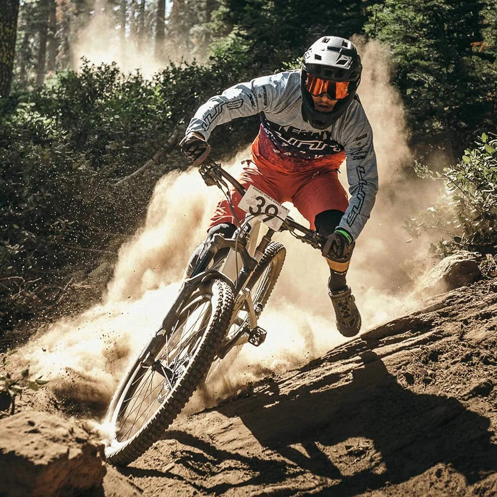 Bike Forged Mechanism Surfaces Ultra Pedals Cycle - Standard Pedals Compatible - - Ideal Enduro SPD MTB - X-Track Contact Strong En-Rage Body - Aluminum Large Plus