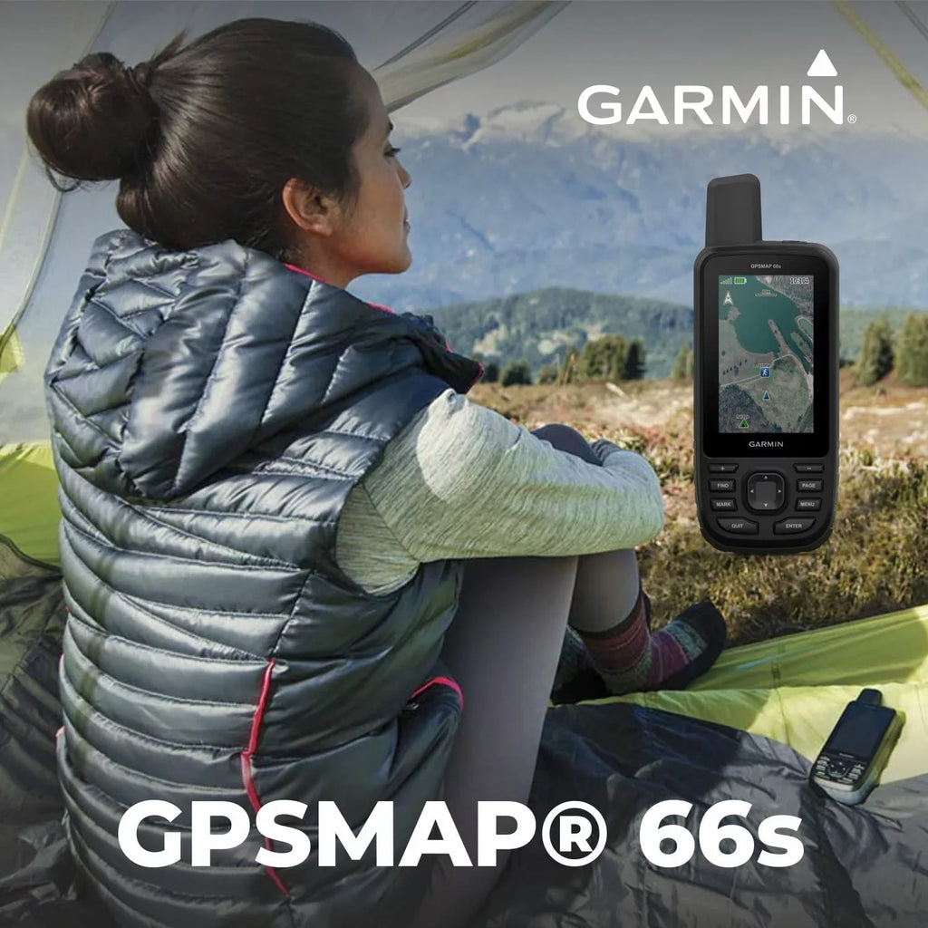 GPSMAP 3" Handheld Power with Multisatellite 66s GPS Bank Garmin Rugged