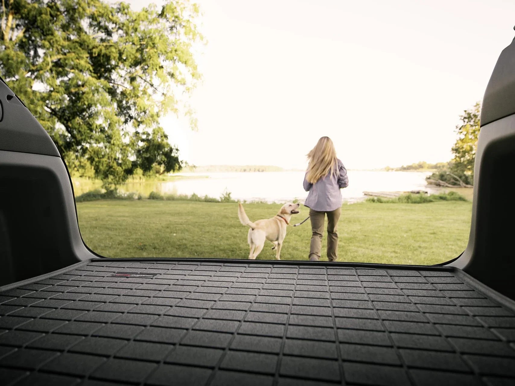 compatible Seating, Liner 2010-2014 Cargo Black Outback Trunk Row 2nd Behind Subaru - with WeatherTech