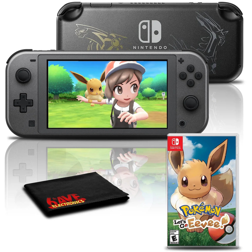 and Let's Go, Pokemon: Dialga with Palkia Nintendo Switch Eevee Edition Lite